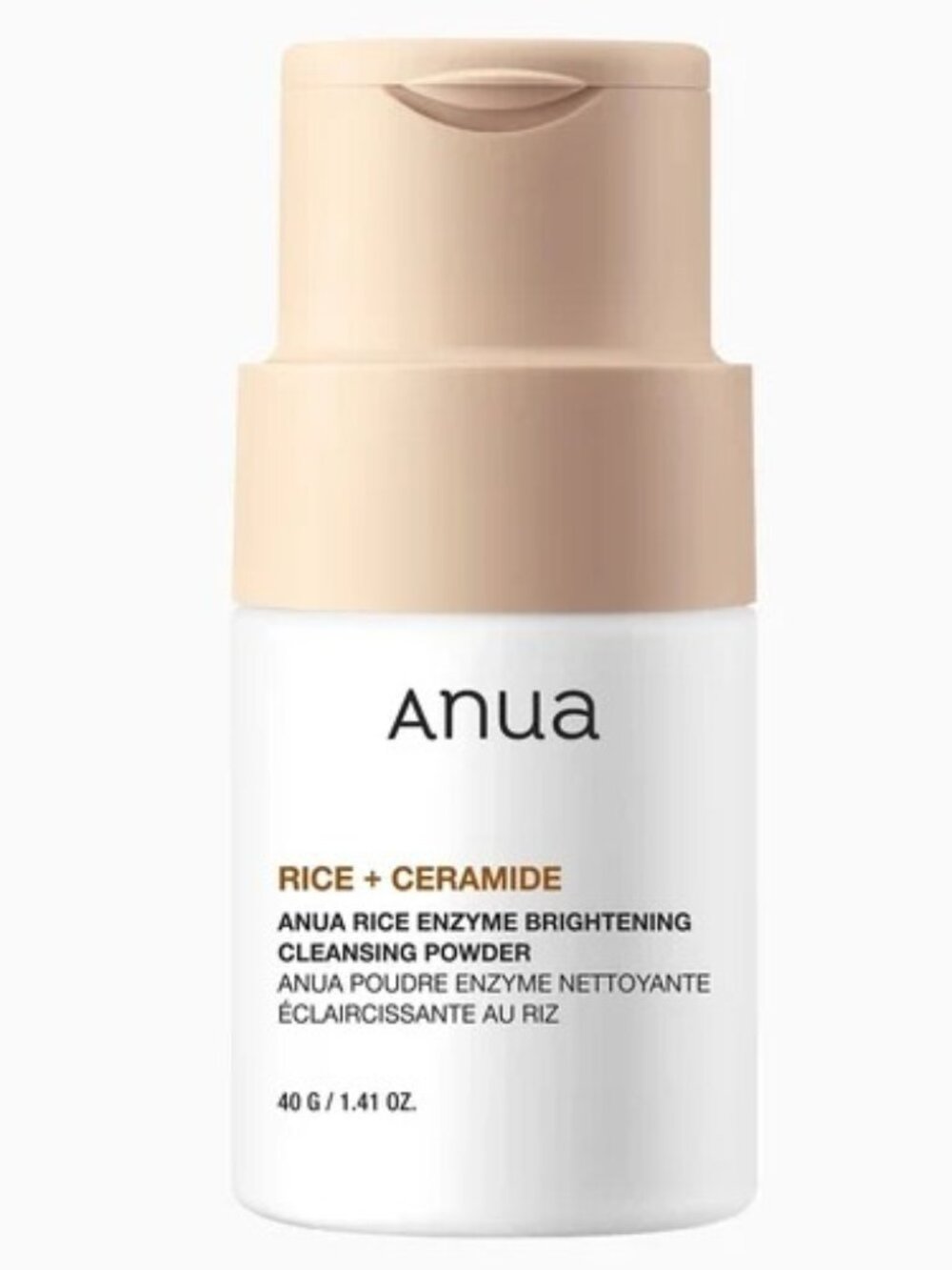 𝖠𝗇𝗎𝖺 Rice Enzyme Brightening Cleansing Powder K-Beauty 40g